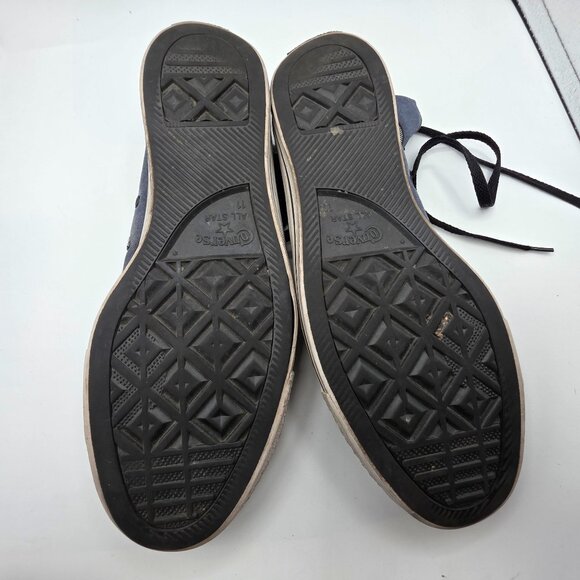 Converse Double Zip Mens Size 11 Blue Sneaker Shoes Athletic Casual Outdoors - Picture 8 of 13